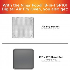 Ninja SP101 Digital Air Fry Countertop Oven with 8-in-1 Functionality,