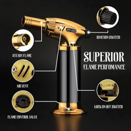 Cocktail Smoker Kit with Torch - 4 Flavor Wood Chips, Old Fashioned Co