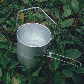 Fire-Maple 0.9L Camping Pot | Lightweight Camp Cookware with Detachabl