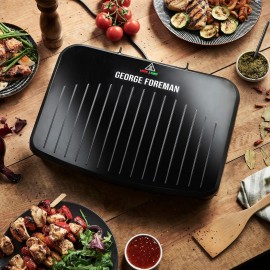 George Foreman Large Electric Fit Grill [Non stick, Healthy, Griddle,