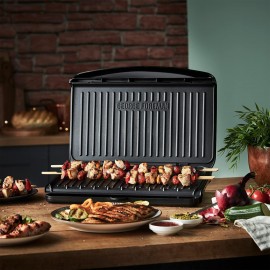 George Foreman Large Electric Fit Grill [Non stick, Healthy, Griddle,