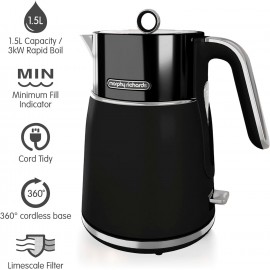 Morphy Richards Signature Opulent Jug Kettle, 1.5L, 3KW, Translucent B