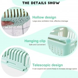 4PCS Fridge Retractable Drawers Storage Organisers, Space Saving Baske