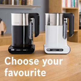 Bosch Styline TWK8633GB Variable Temperature Cordless Kettle, 1.5 Litr