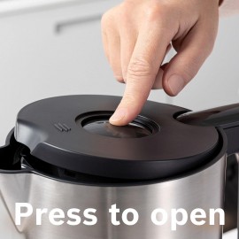 Bosch Styline TWK8633GB Variable Temperature Cordless Kettle, 1.5 Litr