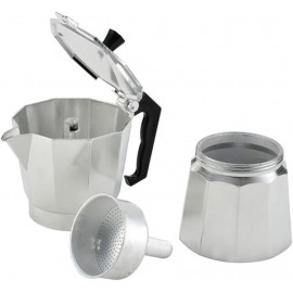 Stovetop Espresso Maker, Italian Moka Pot - Aluminium Coffee Percolato