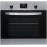 SIA 60cm Stainless Steel Digital Single Electric Fan Oven And 4 Burner