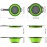 2 Pcs Collapsible Colander with Handle, Colanders & Food Strainers, Si