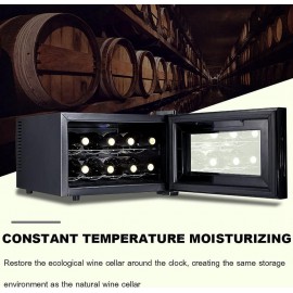 Small Electronic Wine Cabinet (8 Bottles), Domestic Desktop Wine Refri
