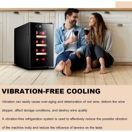 Small Electronic Wine Cabinet (8 Bottles), Domestic Desktop Wine Refri