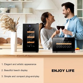 Small Electronic Wine Cabinet (8 Bottles), Domestic Desktop Wine Refri