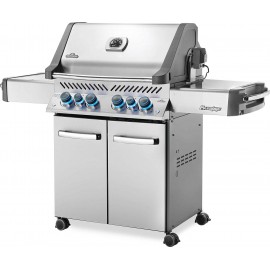 Napoleon P500RSIBPSS-3 Prestige 500 RSIB Propane Gas Grill, sq. in + I
