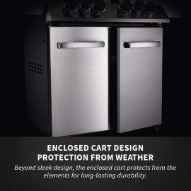 Napoleon P500RSIBPSS-3 Prestige 500 RSIB Propane Gas Grill, sq. in + I