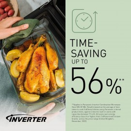 Panasonic NN-DF386BBPQ 3-in-1 Combination Microwave Oven, 1000 W, 23 L