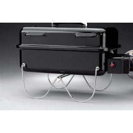 Weber Go-Anywhere Gas Barbeque Grill | Portable Gas BBQ Grill | Table