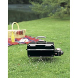 Weber Go-Anywhere Gas Barbeque Grill | Portable Gas BBQ Grill | Table