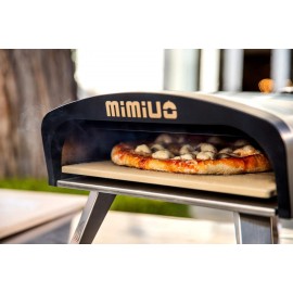 Mimiuo Outdoor Gas Fired Pizza Oven with UK Gas Regulator, Portable St