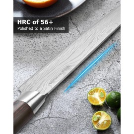 PAUDIN Chef Knife, Kitchen Knife 8 inch Professional, Ultra Sharp Chef