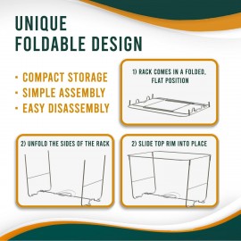 Chafing Dish Buffet Set, Half Size, Disposable Catering Supplies -6 Pa