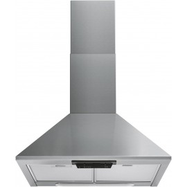 Indesit 60cm Chimney Cooker Hood - Silver