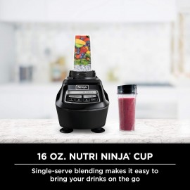 Ninja BL770 Mega Kitchen System, 1500W, 4 Functions for Smoothies, Pro
