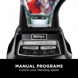 Ninja BL770 Mega Kitchen System, 1500W, 4 Functions for Smoothies, Pro