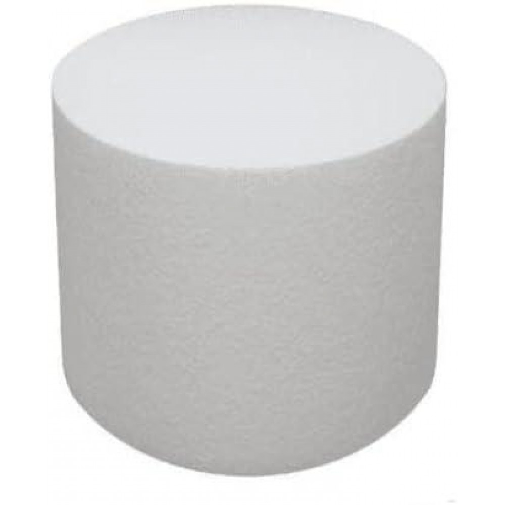 SugarShack | 8 Round Straight Edge Cake Dummy | 6 Deep | Cake Sculptin