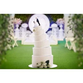 SugarShack | 8 Round Straight Edge Cake Dummy | 6 Deep | Cake Sculptin