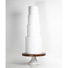 SugarShack | 8 Round Straight Edge Cake Dummy | 6 Deep | Cake Sculptin