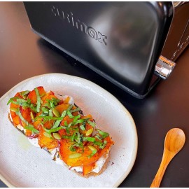 Cusimax Toaster, 4 Slices Toaster, Stainless Steel Toaster with 4 Extr