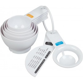 Tala Kitchen Measuring Set, In White Plastic and contains 7 Measuring