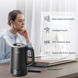 Bear 1.7L Electric Kettle with 6 Temperature Settings, 1800-2200W, Mic