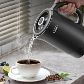 Bear 1.7L Electric Kettle with 6 Temperature Settings, 1800-2200W, Mic