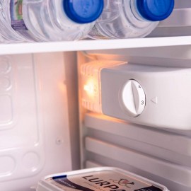 SIA LFS01WH 48cm White Freestanding 91L Under Counter Larder Fridge &