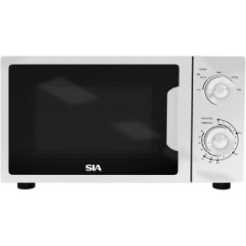 SIA LFS01WH 48cm White Freestanding 91L Under Counter Larder Fridge &