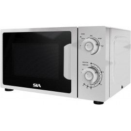 SIA LFS01WH 48cm White Freestanding 91L Under Counter Larder Fridge &