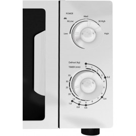 SIA LFS01WH 48cm White Freestanding 91L Under Counter Larder Fridge &