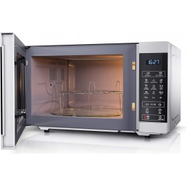 SHARP YC-MG252AU-S 25 Litre 900W Digital Microwave with 1000W Grill, 1