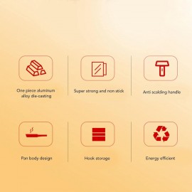 ZHXH Stovetop Toasted Sandwich Panini Maker, Hot Sandwich Maker Non-St