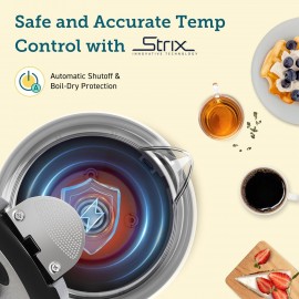 COSORI Electric Kettle, Tea Kettle Pot, 1.7L/1500W, Stainless Steel In