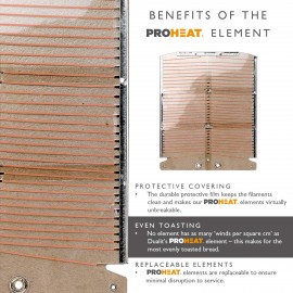 Dualit Classic 2 Slice Vario Toaster| Stainless Steel, Hand Built in t