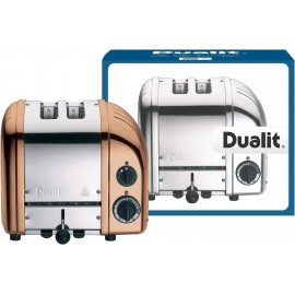 Dualit Classic 2 Slice Vario Toaster| Stainless Steel, Hand Built in t