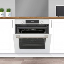 Bosch HBS534BW0B Serie 4 Built-in Oven with EcoClean Direct, Cleaning