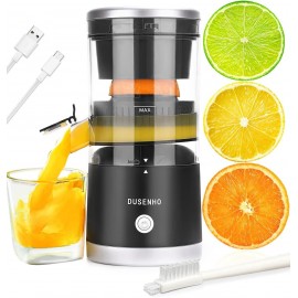 Electric Juicer Rechargeable - Citrus Juicer Machines with USB and Cle