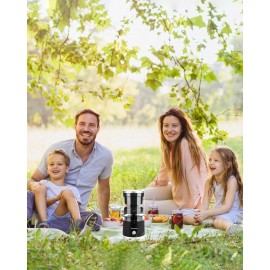 Electric Juicer Rechargeable - Citrus Juicer Machines with USB and Cle