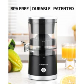 Electric Juicer Rechargeable - Citrus Juicer Machines with USB and Cle