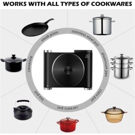 CUSIMAX Electric Hot Plate for Cooking Portable Single Burner 1500W Ca