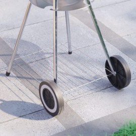 Garden Vida Memphis Kettle BBQ Grill Freestanding Barbecue Garden Outd