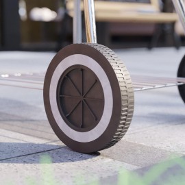 Garden Vida Memphis Kettle BBQ Grill Freestanding Barbecue Garden Outd