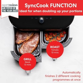 Instant Vortex Plus Dual Air Fryer with Large Double Air Frying Drawer